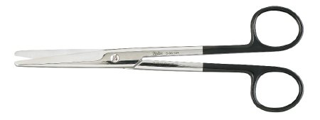 Miltex SuperCut - Operating Scissors Mayo 6-3/4 Inch Length OR Grade German Stainless Steel NonSterile Finger Ring Handle Straight Blade Blunt Tip / Blunt Tip - 5-SC-124