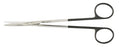 Miltex SuperCut - Dissecting Scissors Metzenbaum 7 Inch Length OR Grade German Stainless Steel NonSterile Finger Ring Handle Curved Blade Blunt Tip / Blunt Tip - 5-SC-182