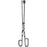 Sklar Sklar Sterilization Forceps Universal 8 Inch Premium OR Grade Stainless Steel NonSterile NonLocking Finger Ring Handle Straight Serrated Circular Paddle Tips - 10-1080