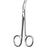 Sklar - Suture Scissors Shortbent 3-1/2 Inch Length OR Grade Stainless Steel NonSterile Finger Ring Handle Curved Sharp Tip / Blunt Tip - 22-2934