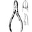 Sklar Nail Nipper Concave Jaws 4-1/2 Inch German Stainless Steel - 97-1045