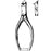 Sklar - Nail Nipper Angled Concave Jaw 5-1/2 Inch Length German Stainless Steel - 97-1156