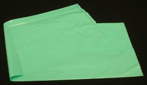 Tidi Products Tidi Trash Bag Super Tuf Duty 10 gal. Mint Green LLDPE 1.00 Mil. 9 X 15 X 24 Inch - 8613