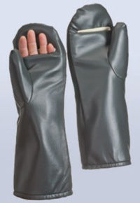 Superflex - Radiation Reducing Glove One Size Fits Most NonSterile Lead / Naugahyde Extended Cuff Length Smooth Brown Not Chemo Approved - 12422