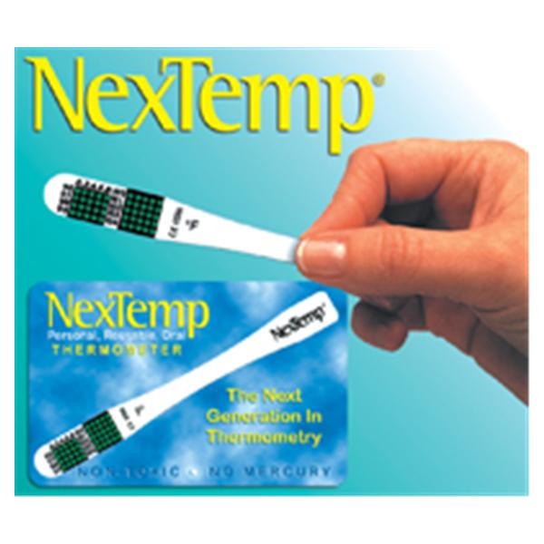 Medical Indicators Thermometer Nextemp Strip Oral/Auxiliary 50/Bx - 1211-20