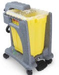 Becton Dickinson Recykleen Sharps Container Trolley Foot Operated Plastic - 305091