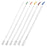 Teleflex Catheter Intermittent Tiemann 20Fr Coude Tip Eru Siliconized Pvc 16" 50/Ca - 221800200