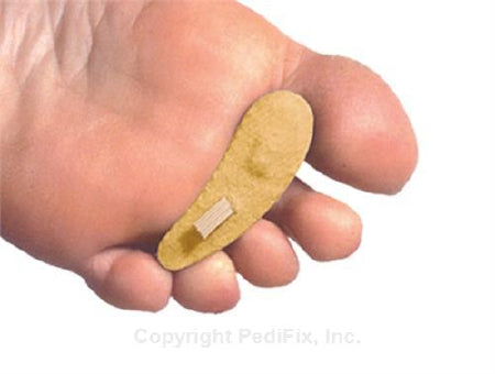 Pedifix Pedifix Toe Crest Pad Large Without Closure Left Foot - 8154A-LL