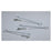 Graham-Field/Everest &Jennings Brush Cleaning Wire 14" Nylon Bristle White For #5-9 Trach Tubes 12/Pk - 3399-1