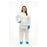 GammaGuard CE - Cleanroom Coverall 2X-Large White Disposable Sterile - CE11013CIS2X