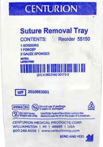 Centurion - Suture Removal Tray - 55150