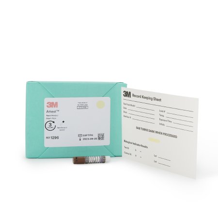 Attest Rapid Readout - Sterilization Biological Indicator Pack Steam - 1296