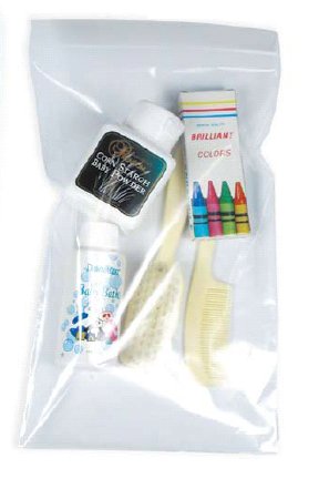 DawnMist - Reclosable Bag 5 X 8 Inch Plastic Clear Zipper Closure - ZIP58