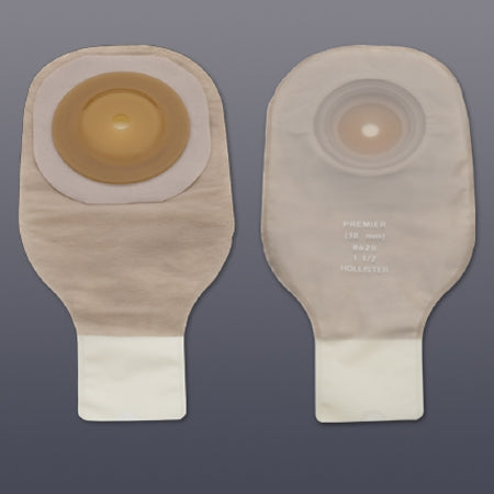 Hollister Premier Flextend Colostomy Pouch One-Piece System 12 Inch Length Drainable Trim To Fit - 8631