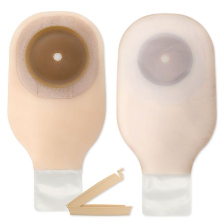 Premier Flextend - Colostomy Pouch One-Piece System 12 Inch Length Drainable Convex, Trim To Fit - 8628