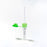 Ram Scientific Safe-T-Fill Capillary Blood Collection Tube Plasma Tube Lithium Heparin Additive 10.8 X 46.6 mm 200 µL Green Attached Cap Plastic Tube - 77250