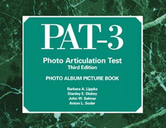 Pro-ed PAT-3 Photo Album Picture Book by Barbara A. Lippke, Stanley E. Dickey, John W. Selmar, Anton L. Soder- 8372