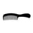 Dawn Mist - Comb 8-1/2 Inch Black Plastic - 2950