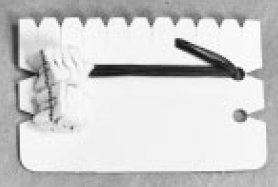 Gardlok - Surgical Neuro Sponge X-Ray Detectable Cotton 1/2 X 1/2 Inch 10 Count Card Sterile - 200100
