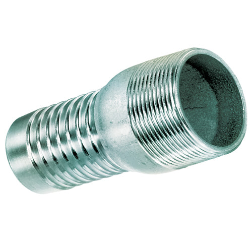 US Plastic Corp. Kuriyama-Coupling Zinc Plated Steel Hose Nipple