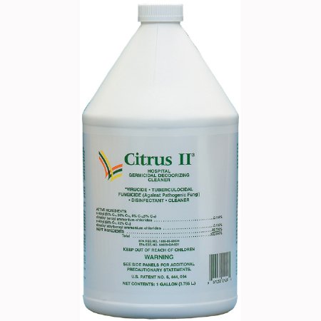Beaumont Products Citrus II Surface Disinfectant Cleaner Ammoniated Liquid 1 gal. Jug Citrus Scent - 633712928