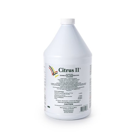 Citrus II - Surface Disinfectant Cleaner Ammoniated Manual Pour Liquid 1 gal. Jug Citrus Scent NonSterile - 633712928
