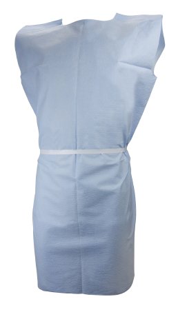 McKesson McKesson Patient Exam Gown Pediatric NonSterile Blue - 18-830