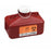 Medegen Medical Products LLC SharpStainer Sharps Container 1-Piece 9 H X 10 W X 6 D Inch 4.8 Quart Red Screw Lid - 184