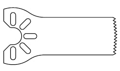 Precision - Saw Blade Medium Narrow, Aggressive - 2296003212