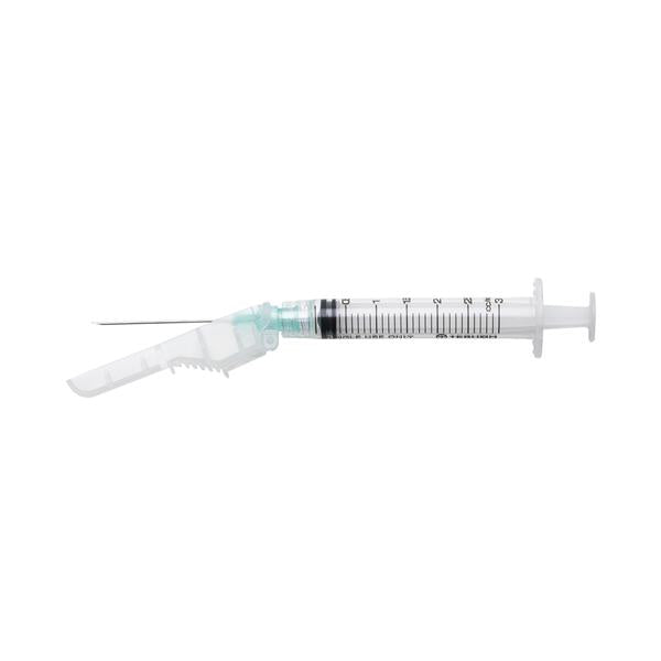 Terumo Corp Syringe/Needle 3Cc Luer Lock 21Gx1-1/2" Surguard 3 Safety 100/Bx, 4 Bx/Ca - SG3-03L2138