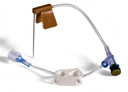 Bard Bard Huber Infusion Set 22 Gauge 3/4 Inch 8 Inch Tubing Injection Port - 2205222