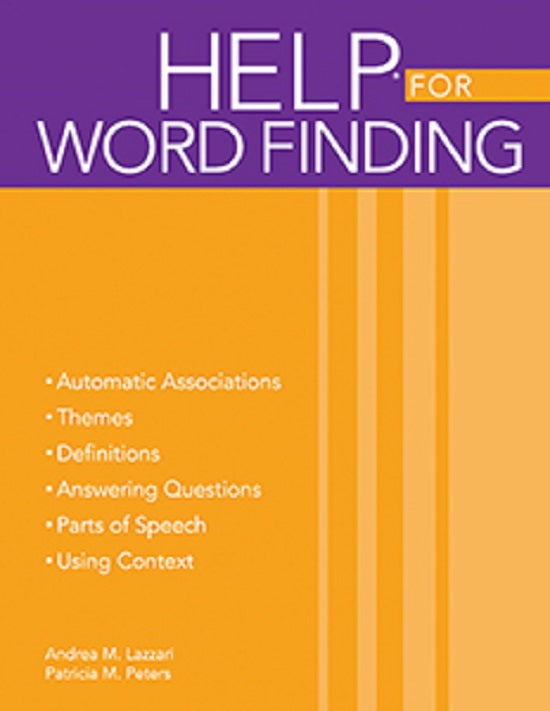 Help for Word Finding