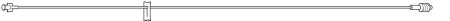 Baxter Extension Set 60 Inch 2.14 mL Priming Volume DEHP-Free - 2N3349