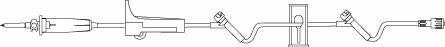 BBraun - Primary IV Administration Set 60 Drops / mL Drip Rate 96 Inch Tubing 2 Ports - NF1190