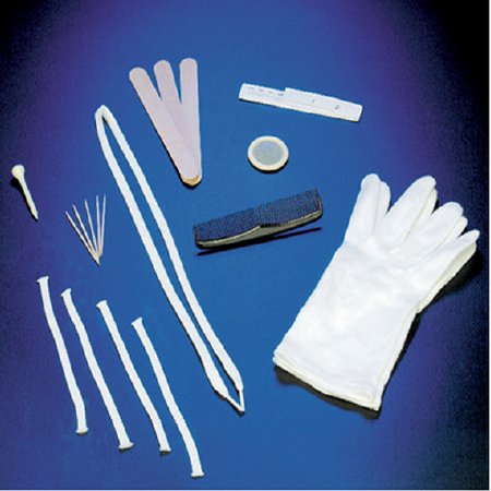 DeRoyal - Infection Control Glove One Size Fits Most Cotton White NonBeaded Cuff NonSterile - 31-127