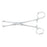 Miltex-Integra Forcep Traction Lahey 6-1/4" 3X3 Teeth Stainless Steel Ea - 29556