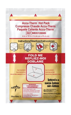 Accu-Therm - Instant Hot Pack General Purpose Nylon / Magnesium Sulfate Anhydrous Disposable - MDS138005