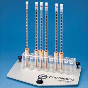 Fisher Scientific Sediplast Sedimentation Tube Clear Tube with Ventilation Cap, Sodium Citrate Additive For Autozero ESR System - 267029