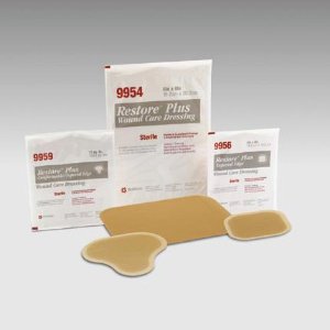 Restore - Hydrocolloid Dressing 4 X 4 Inch Square Sterile - 519953