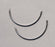 Richard-Allan - Suture Needle 1/2 Circle Taper Point Needle Mayo Catgut Type Size 6 Needle - 216706