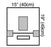 3M Steri-Drape - EENT Drape Small Drape with Incise and Pouch 15 W X 19 L Inch Sterile - 1023
