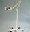 Brandt Industries Magnifying Lamp Fluorescent Casters White 28 W - 43744