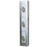 Bowman Manufacturing Space Saver Glove Box Holder Horizontal or Vertical Mount 3-Box Silver 4 X 5-3/4 X 30 Inch Steel - GS-109-DISP