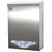 Bowman Manufacturing Bowman PPE Dispenser BOWMAN Silver Stainless Steel Manual Single Bin Wall Mount - BK001-0300