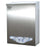 Bowman - PPE Dispenser BOWMAN Wall Mount 1-Compartment Silver 5.76 X 11.13 X 12.21 Inch Stainless Steel - BK002-0300