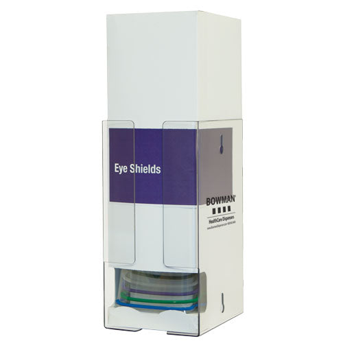 Bowman Manufacturing TIDI Tower PPE Dispenser Clear PETG Plastic Manual Wall Mount - PD003-0111-DISP