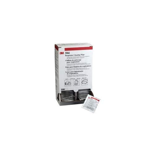 3M Wipe, Respiratory Cleaning (100/Bx 5Bx/Cs) - 504