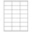 Tabbies Laser / Inkjet Label Sheets, - 1-1/2" H x 2-13/16" W, - 2100 per Pack - 40153
