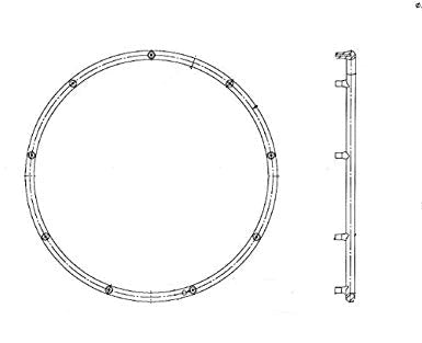 Invacare - Wheelchair Composite Handrim For Wheelchair - 1064036
