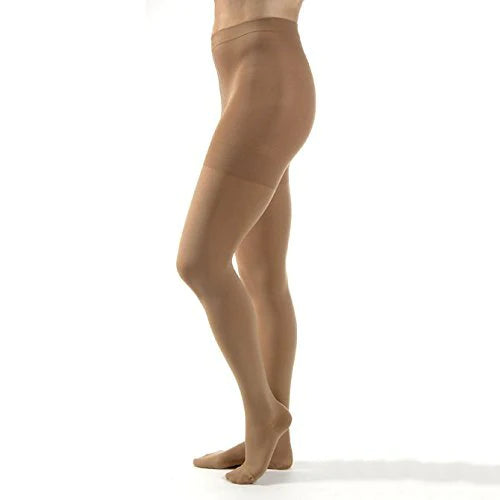 JOBST Relief - Compression Pantyhose Waist High Small Beige Closed Toe - 114656